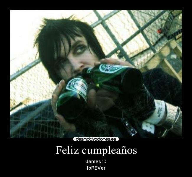 Feliz cumpleaños - James :D
foREVer