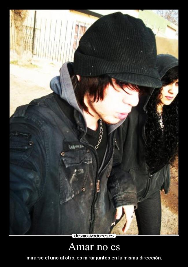 carteles amar mirar juntos misma direccion badra lasombra desmotivaciones