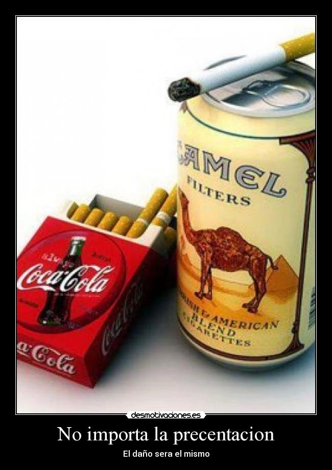 No importa la precentacion -