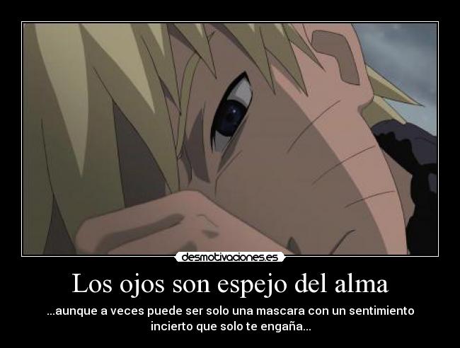 Los ojos son espejo del alma - 