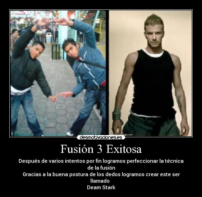 Fusión 3 Exitosa -