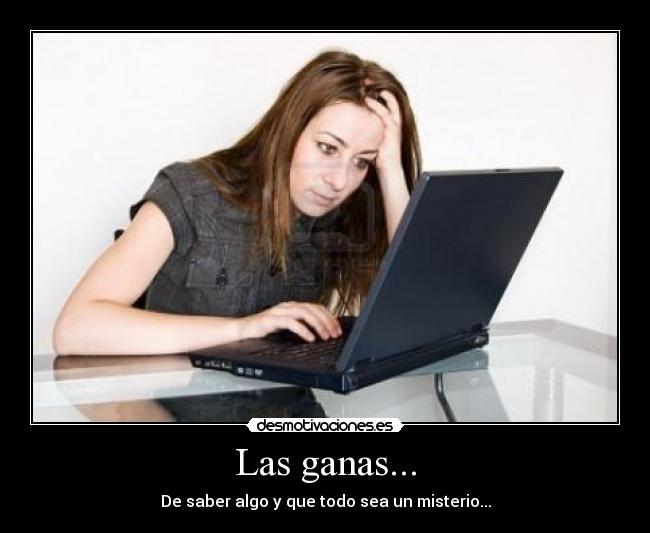 Las ganas... - 