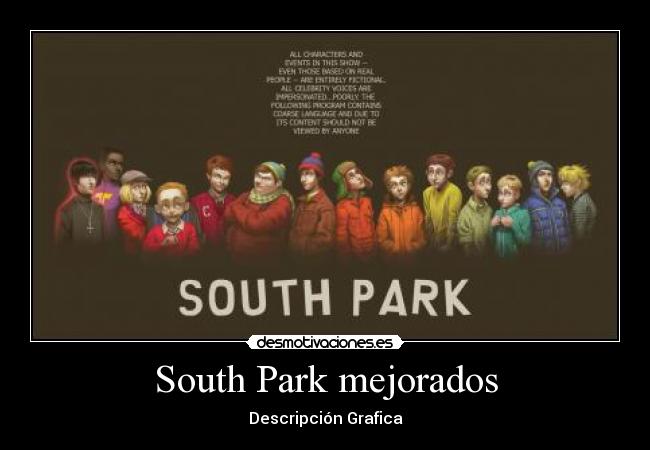 South Park mejorados -