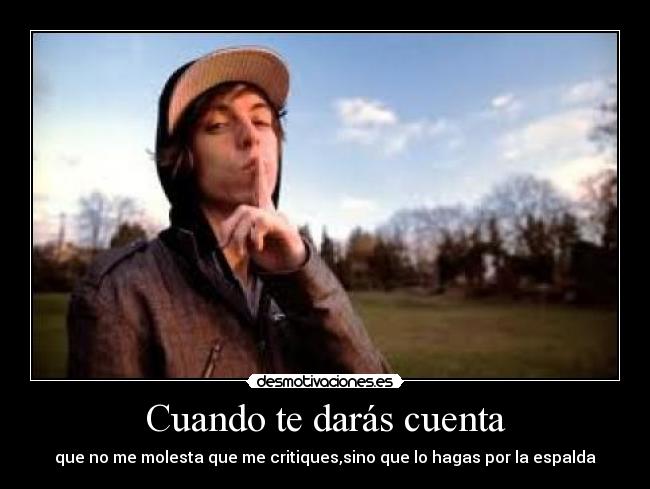 Cuando te darás cuenta -