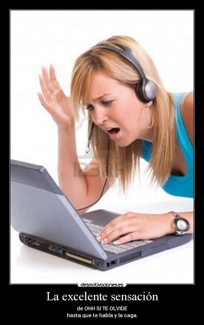 La excelente sensación -