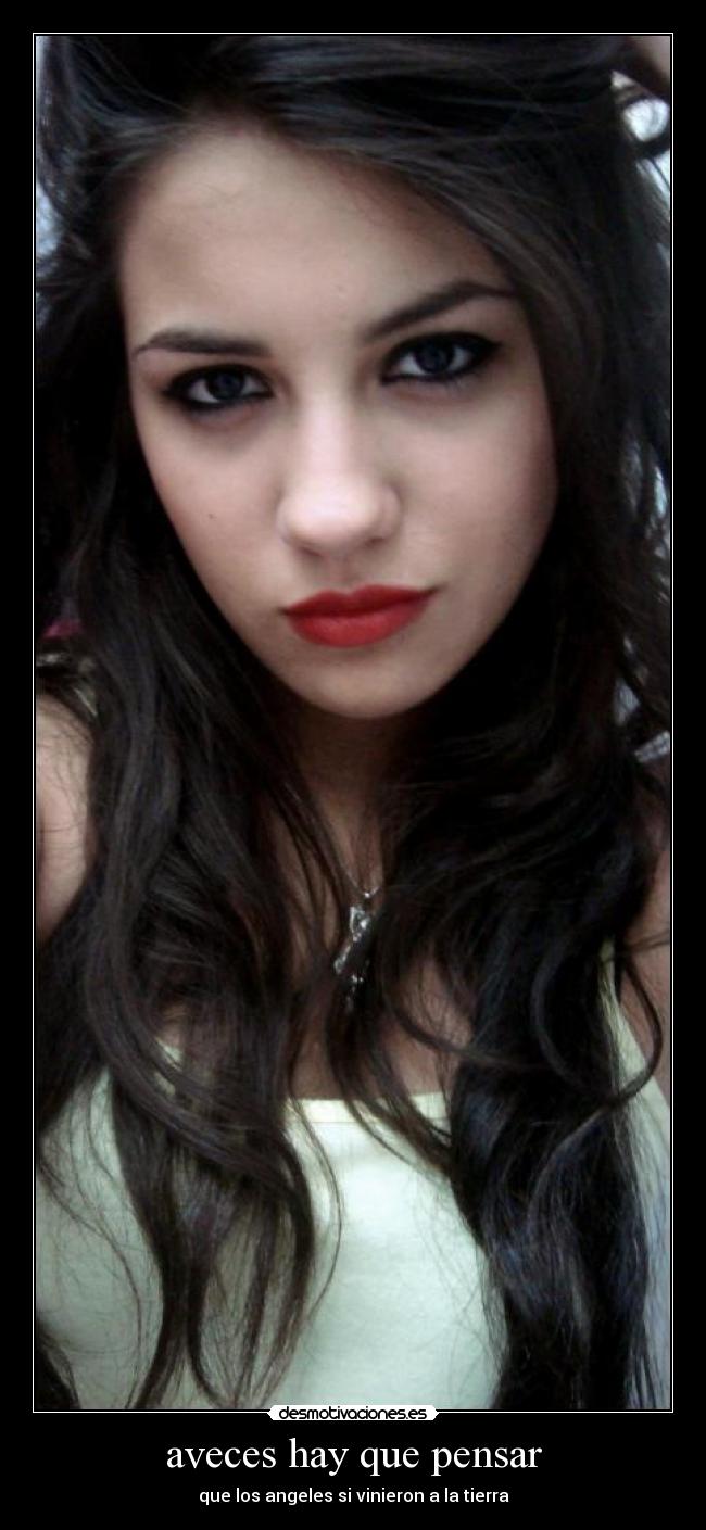 aveces hay que pensar - que los angeles si vinieron a la tierra