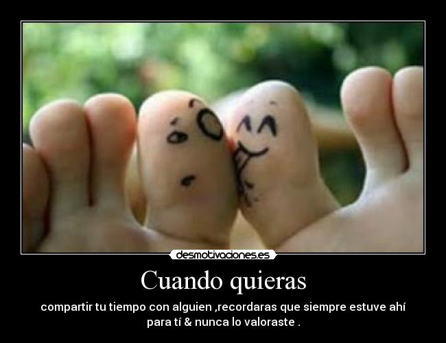 Cuando quieras - 