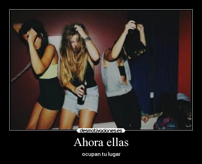 Ahora ellas - ocupan tu lugar