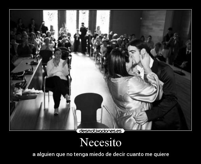 Necesito -