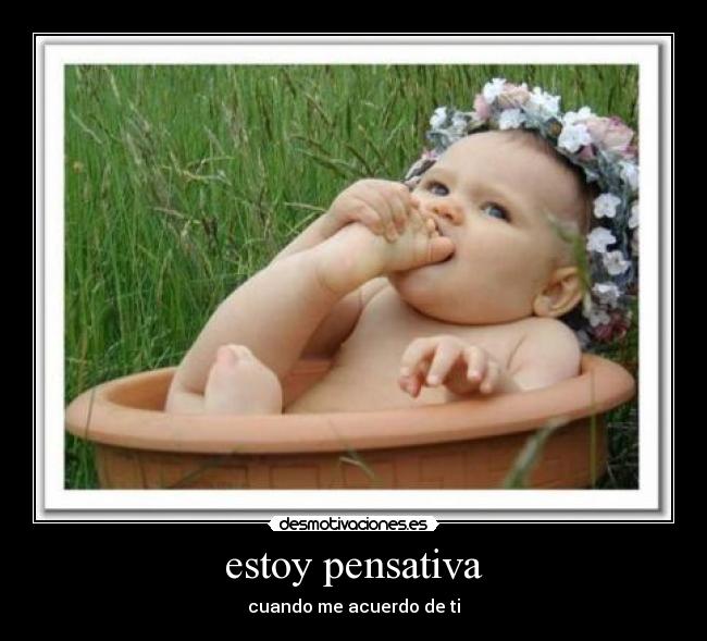 estoy pensativa -