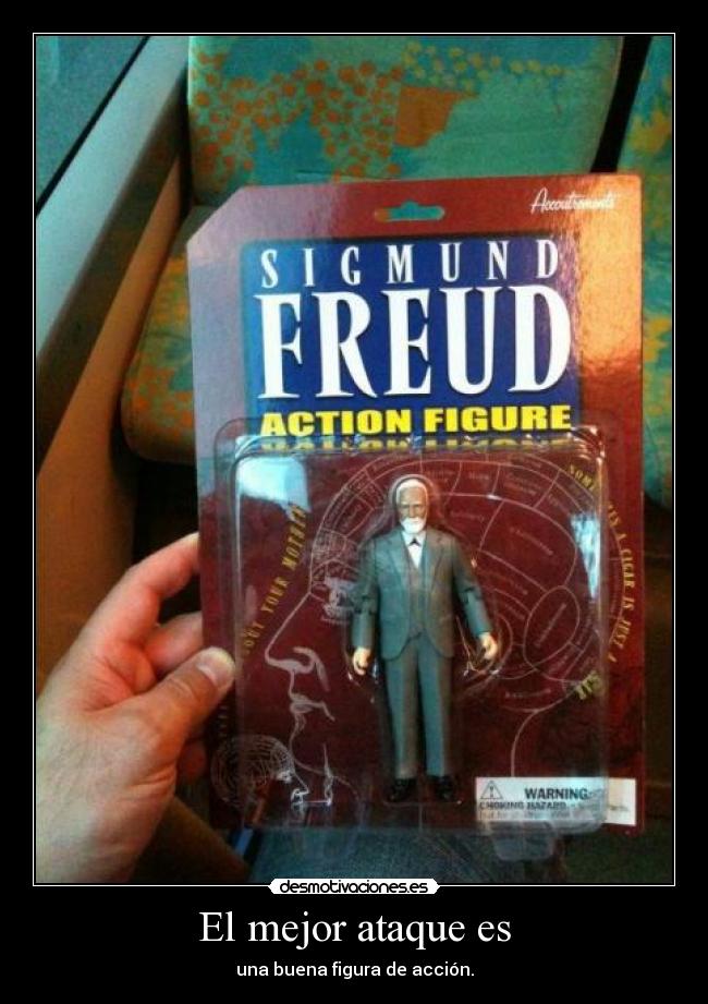 El mejor ataque es - una buena figura de acción.