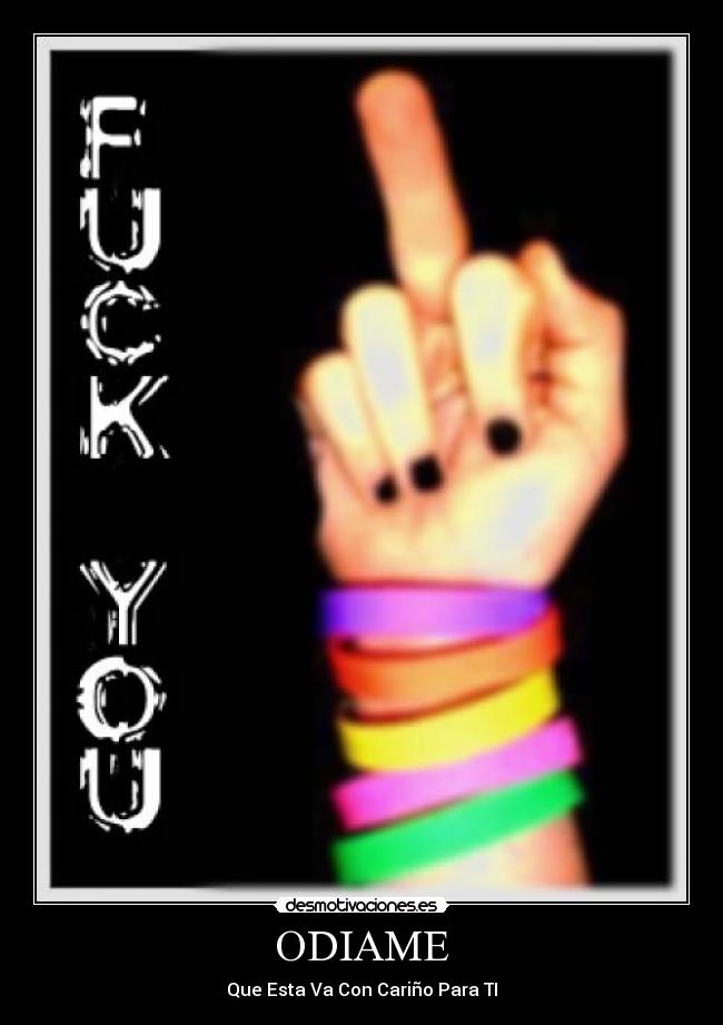 ODIAME - Que Esta Va Con Cariño Para TI