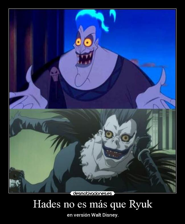 Hades no es más que Ryuk -