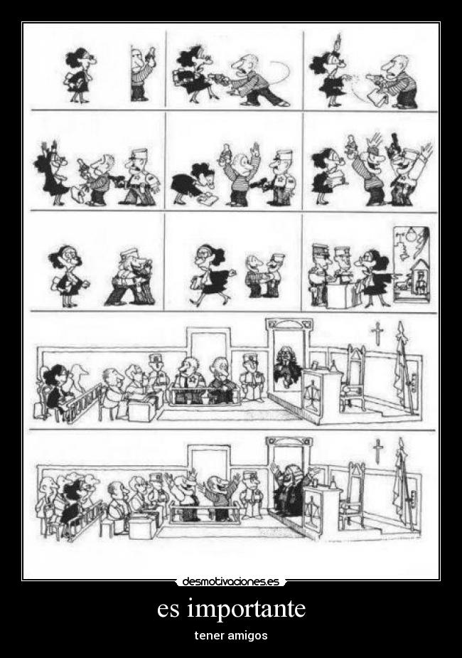 es importante - tener amigos