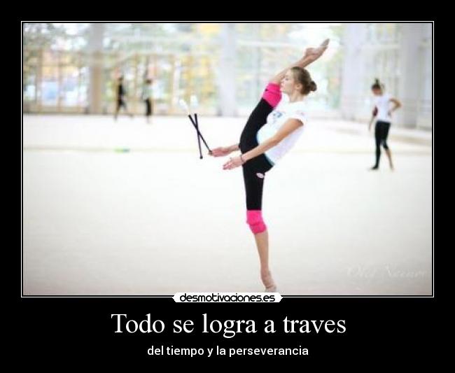 Todo se logra a traves -