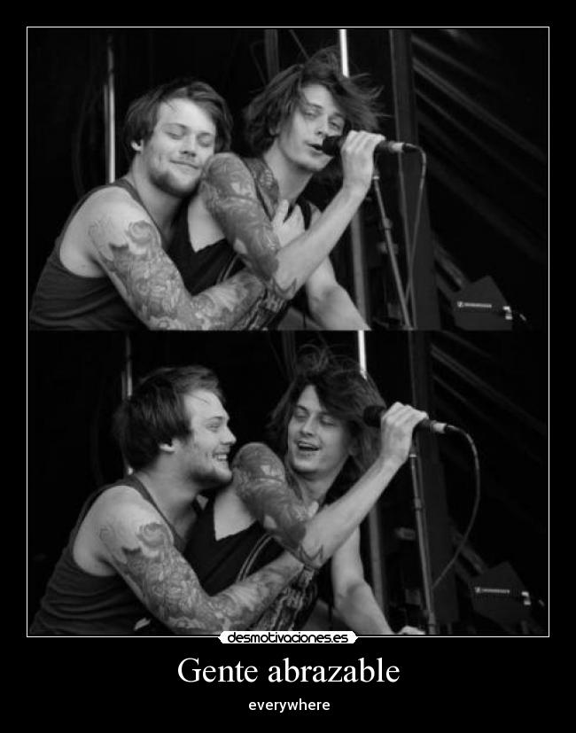 Gente abrazable - everywhere