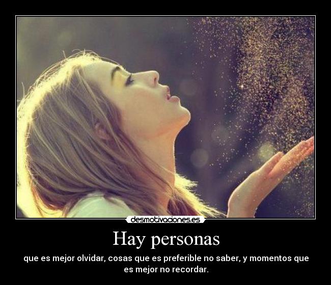 Hay personas - 