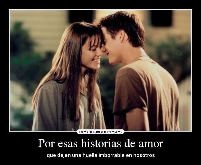 Por esas historias de amor - 