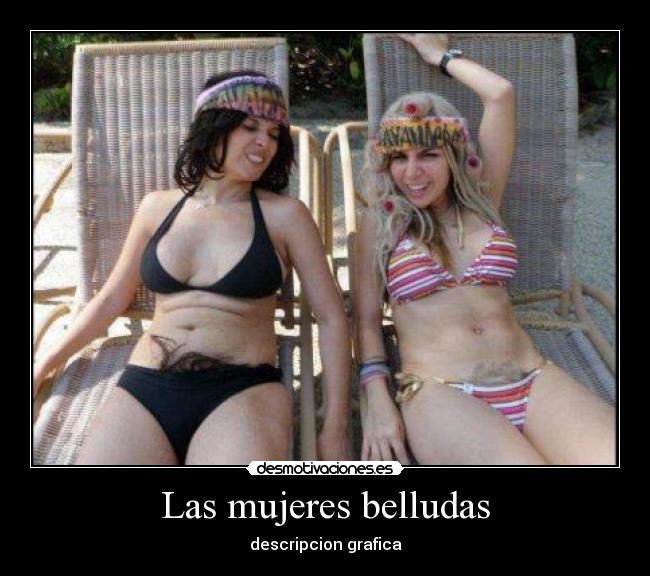 Las mujeres belludas - descripcion grafica