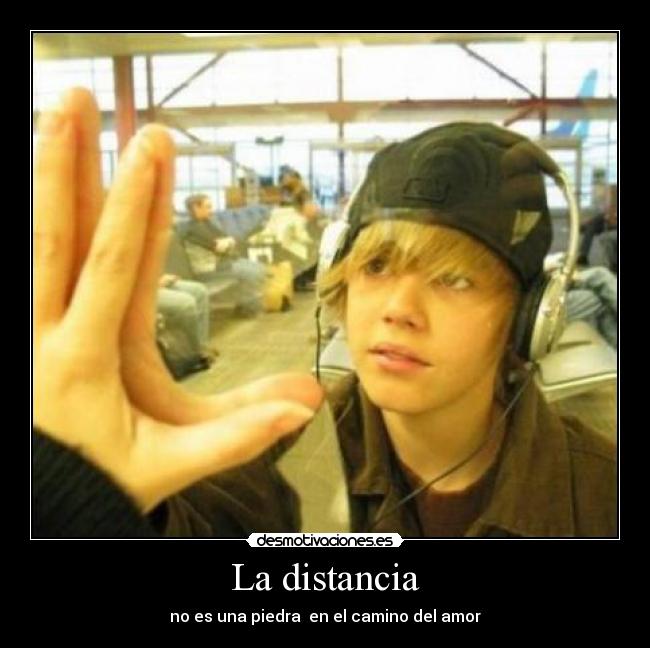 La distancia - no es una piedra en el camino del amor