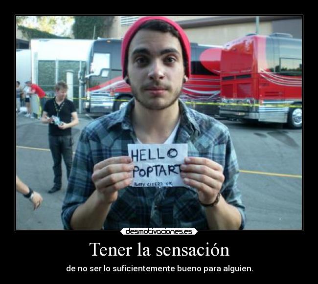 Tener la sensación - 