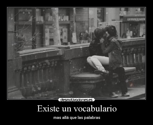 Existe un vocabulario -