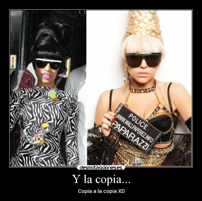 Y la copia... - Copia a la copia XD