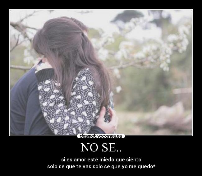 NO SE.. -