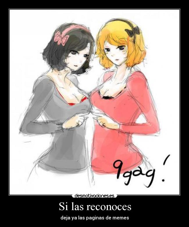 Si las reconoces - deja ya las paginas de memes