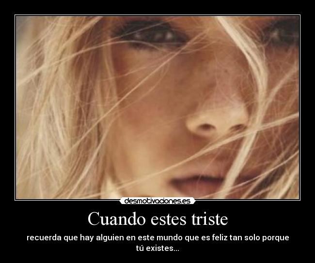 Cuando estes triste - 