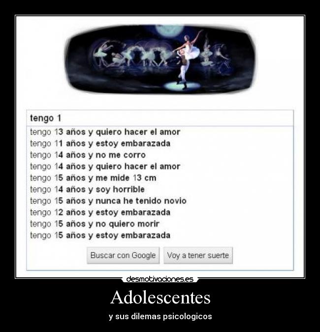 Adolescentes - y sus dilemas psicologicos