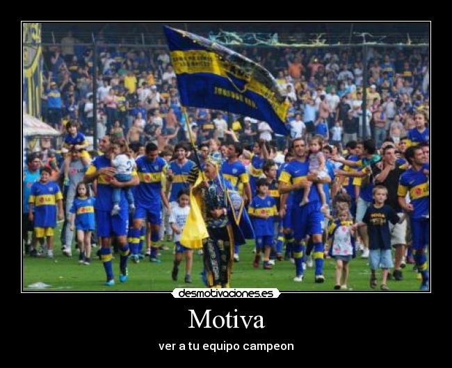 Motiva - ver a tu equipo campeon