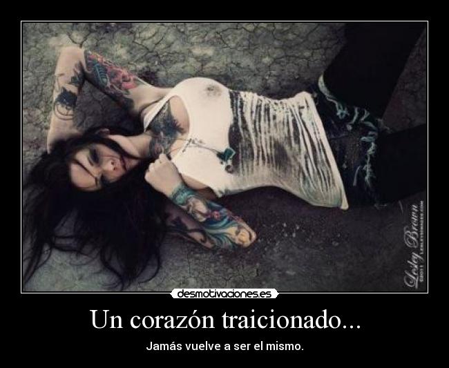 Un corazón traicionado... - 