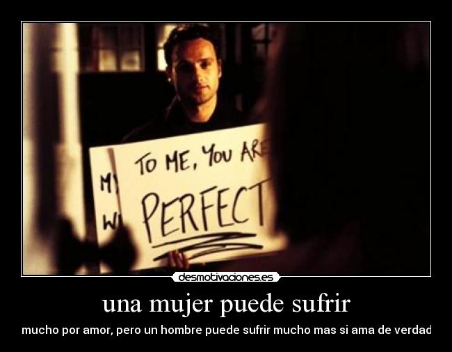 una mujer puede sufrir -