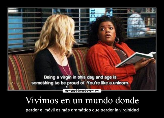 Vivimos en un mundo donde - 