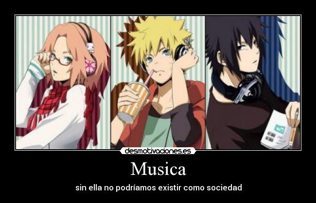 carteles musica musica anime love myluce blabla bla aaaa xddddddd rock metal desmotivaciones