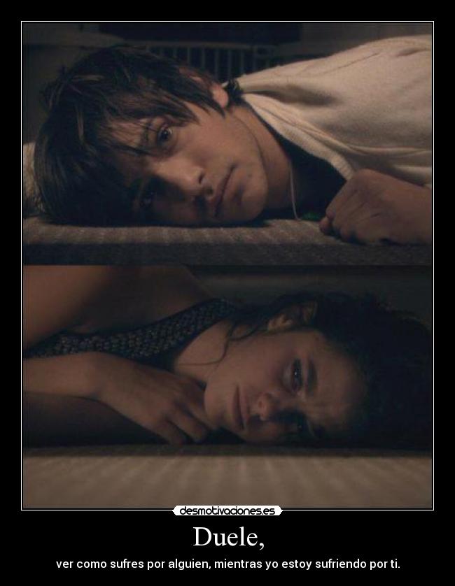 Duele, -