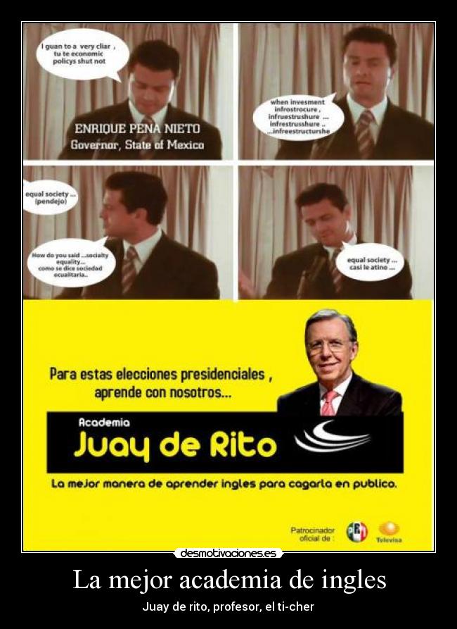 La mejor academia de ingles - Juay de rito, profesor, el ti-cher