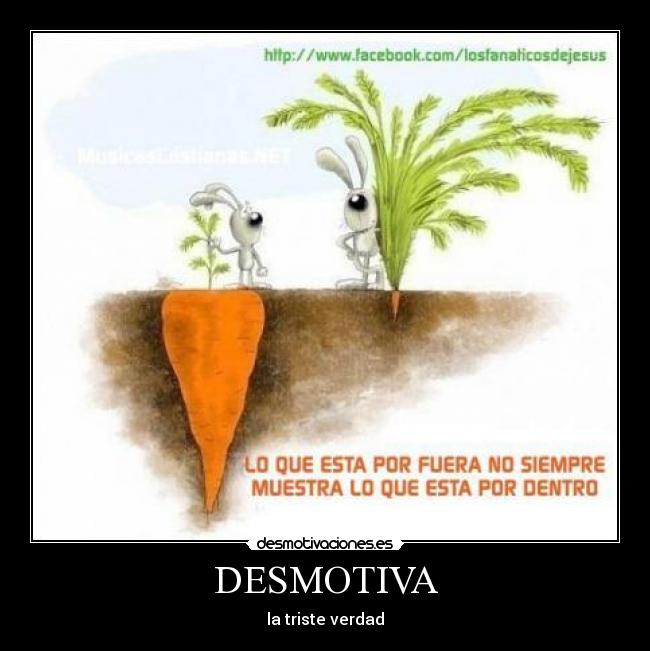 carteles desamotica triste verdad desmotivaciones