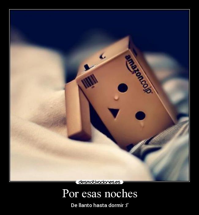 Por esas noches -
