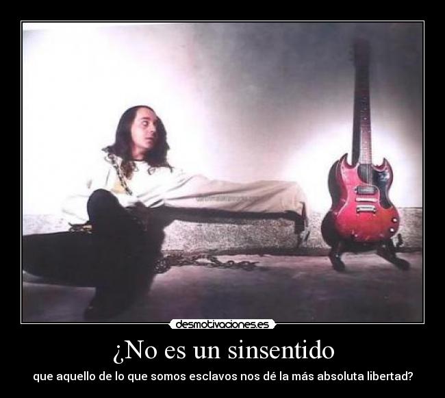 ¿No es un sinsentido - 