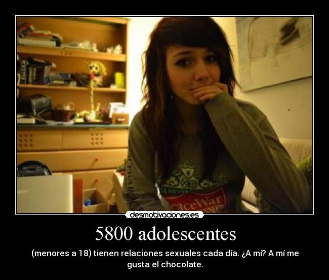 5800 adolescentes -