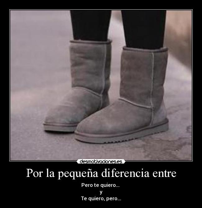 Por la pequeña diferencia entre - Pero te quiero... 
y
Te quiero, pero...