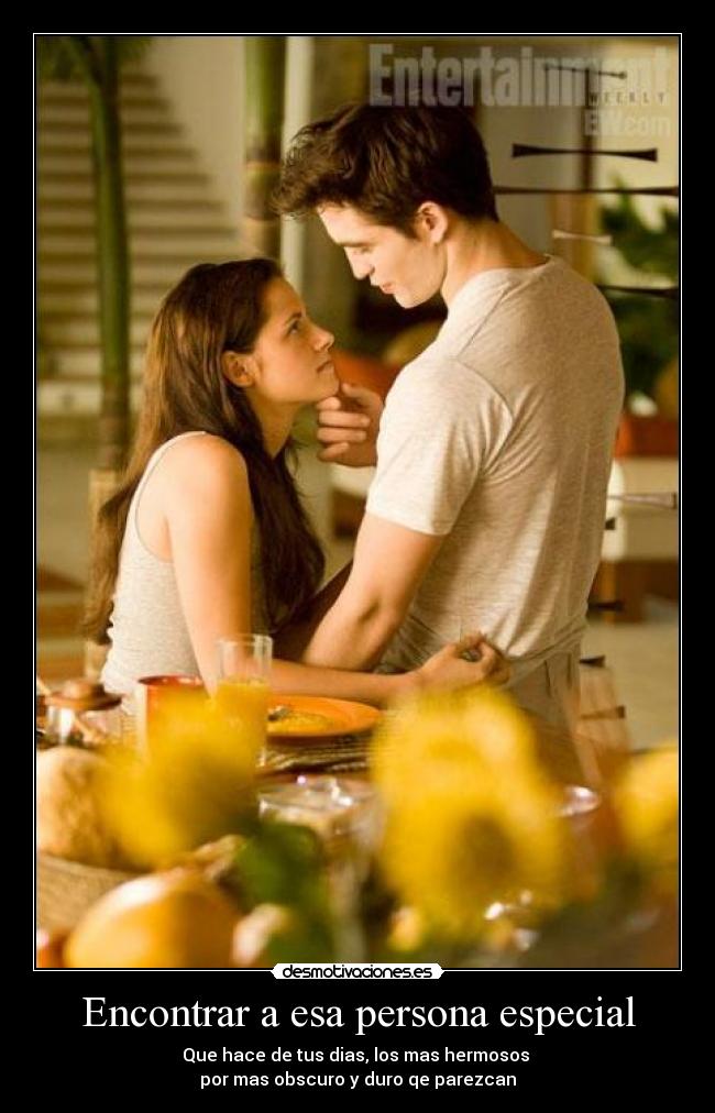 Encontrar a esa persona especial -