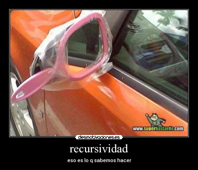 recursividad -