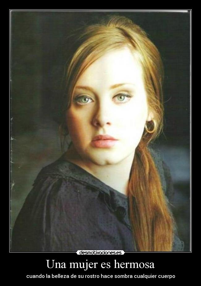 Una mujer es hermosa - 