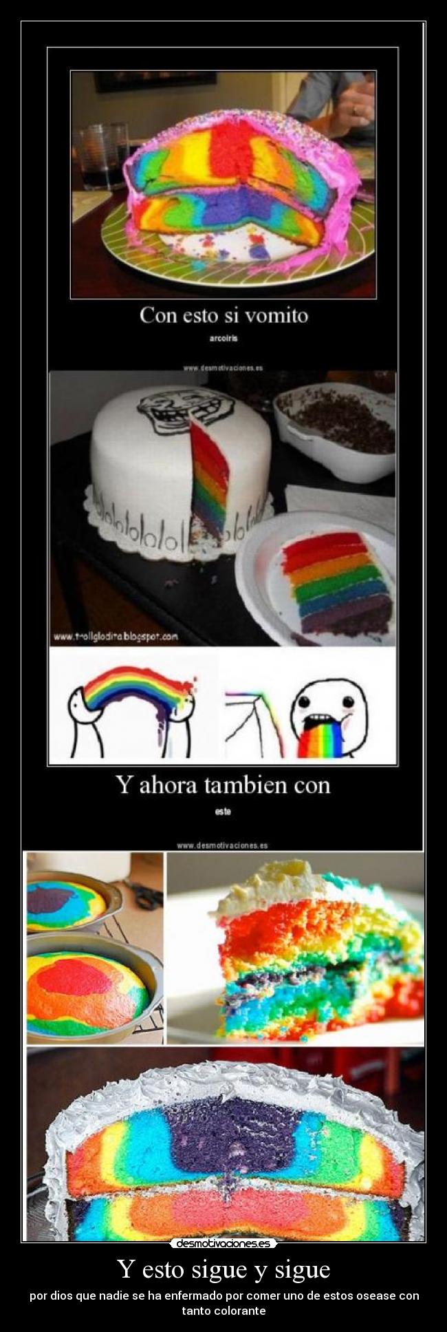 Y esto sigue y sigue -