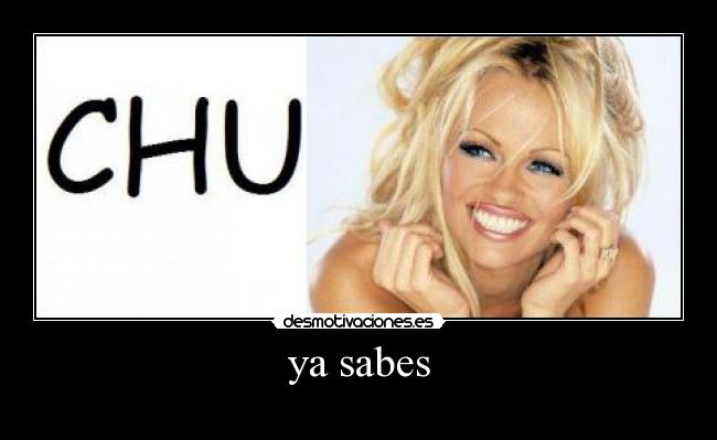 ya sabes - 