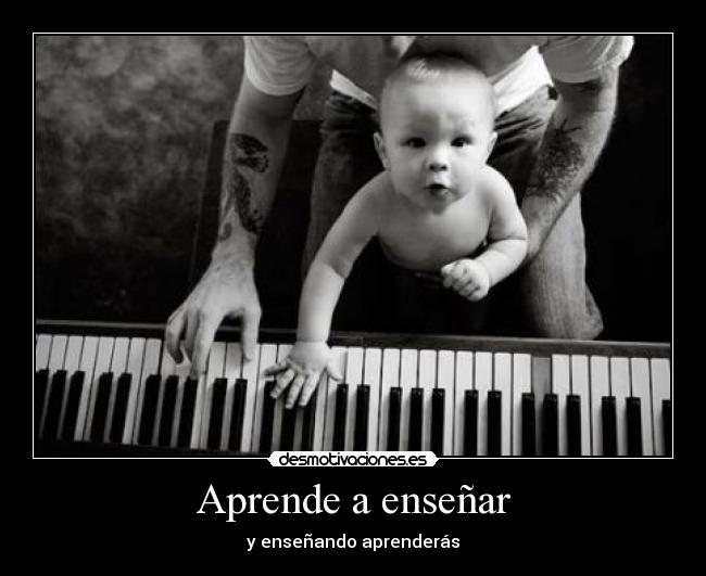 Aprende a enseñar -