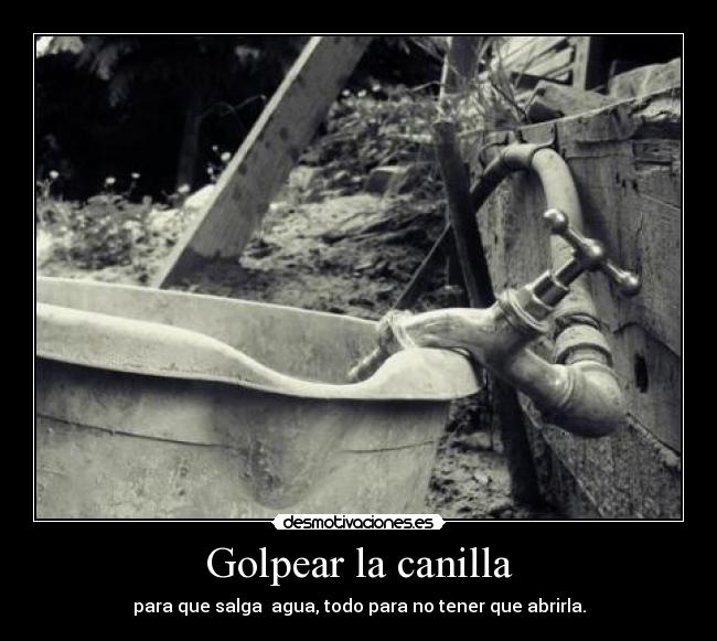 Golpear la canilla - 